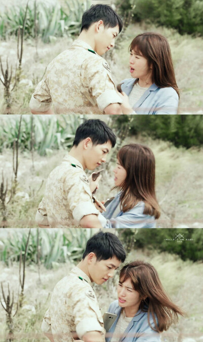  #太阳的后裔# #宋仲基# #宋慧乔# Descendants of the sun ♡ ep3 现在才发现刚刚全部打成太阳的月亮了cr：logo