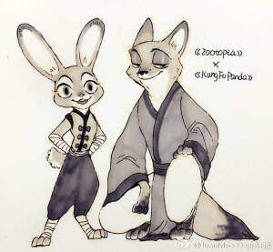 #迪士尼##疯狂动物城##zootopia##功夫熊猫#
转自微博 侵删