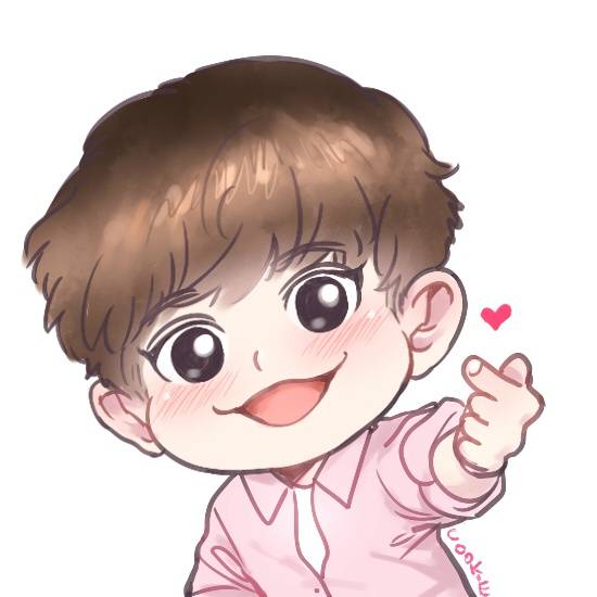 EXO灿烈fanart粉丝手绘插画Q版萌 by.cookie殿下