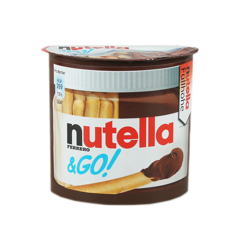 意大利 费列罗nutella 能多益榛子巧克力酱 手指饼干