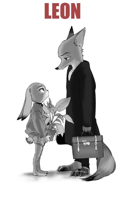 #迪士尼##疯狂动物城##zootopia##这个杀手不太冷##Leon#
转自微博 侵删