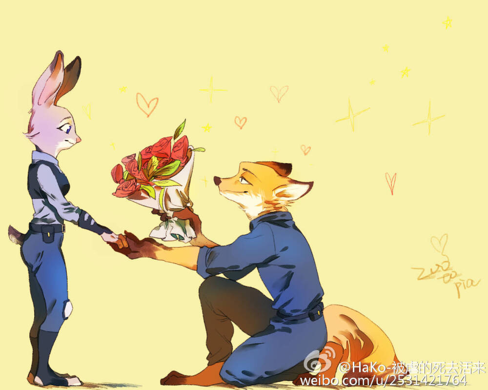 #迪士尼##疯狂动物城##zootopia##狐兔#
转自微博 侵删