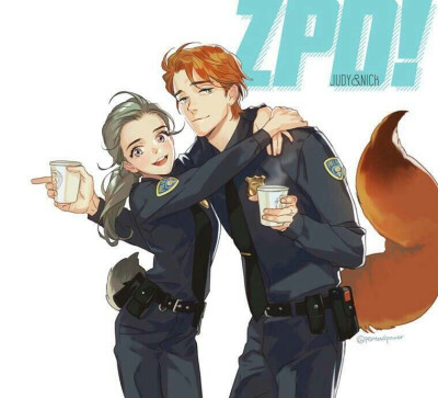 zootopia 疯狂动物城～
狐兔cp 狐尼克＆兔朱迪
兔子 狐狸