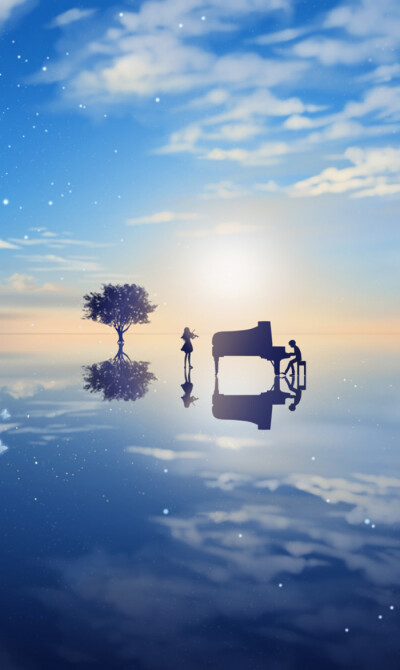 手机动漫二次元精美壁纸/四月是你的谎言，来源:QQ/公众号/动漫二次元