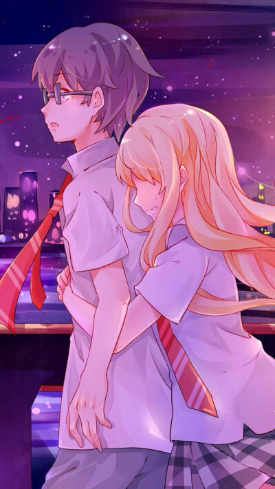 手机动漫二次元精美壁纸/四月是你的谎言，来源：QQ/公众号/动漫二次元