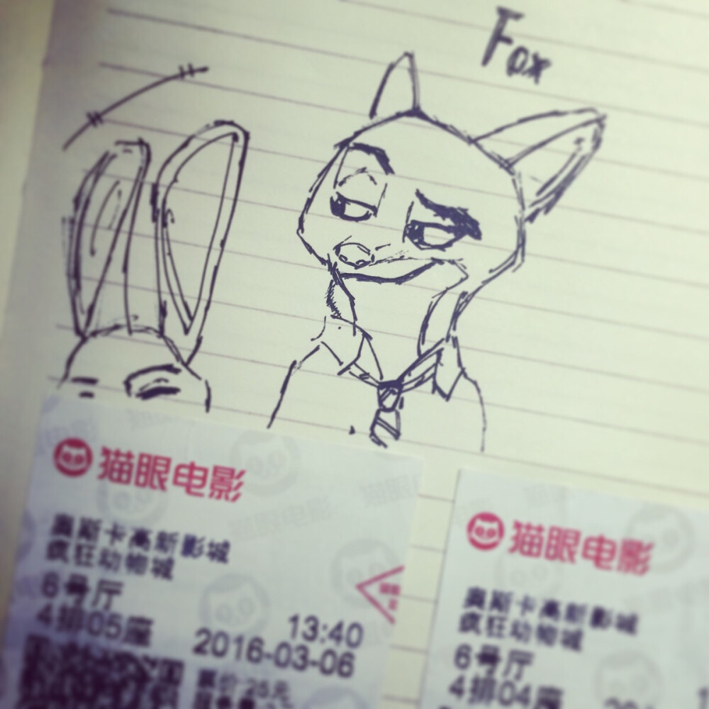 狐尼克 疯狂动物城 fox