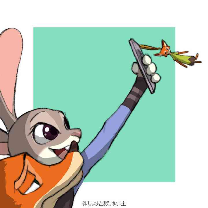 #迪士尼##疯狂动物城##zootopia##狐兔#
转自微博 侵删