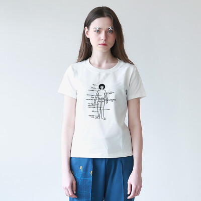 2016TYAKASHA塔卡沙 服装设计师系列 男女款量身尺寸T恤FFN15