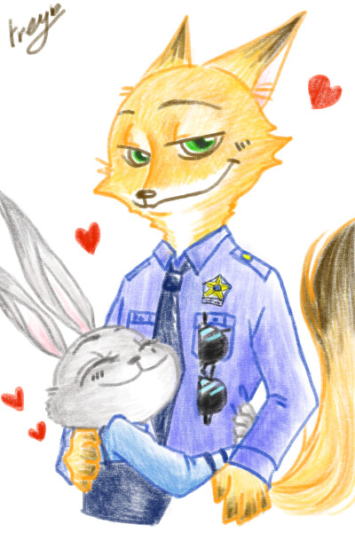 【You know you love me~】沦陷于这只狡猾的狐狸#zootopia#