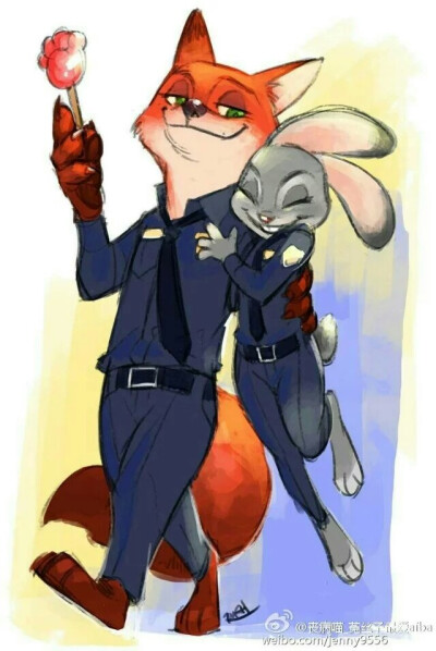 Zootopia020
没看之前喜欢Judy，看完以后我喜欢Nick~~~