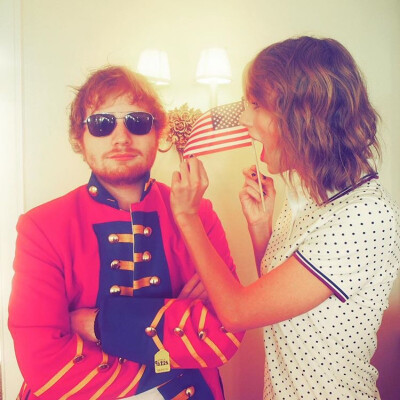 Taylor Swift 霉霉 Ed Sheeran