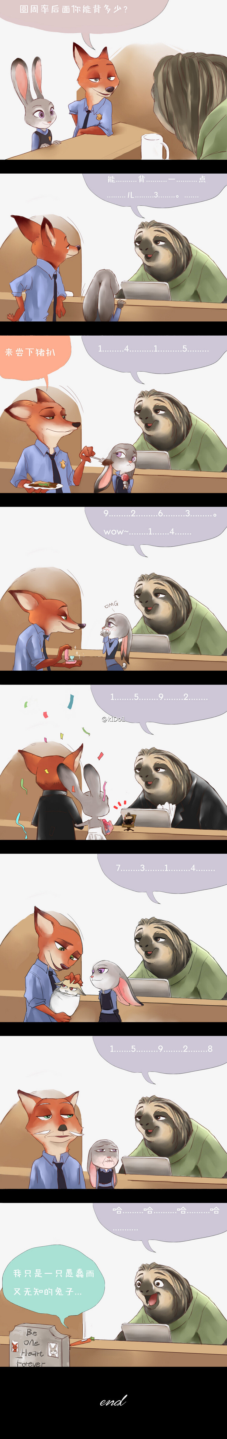 电影 疯狂动物城 迪士尼 Zootopia 画师：KiDo1