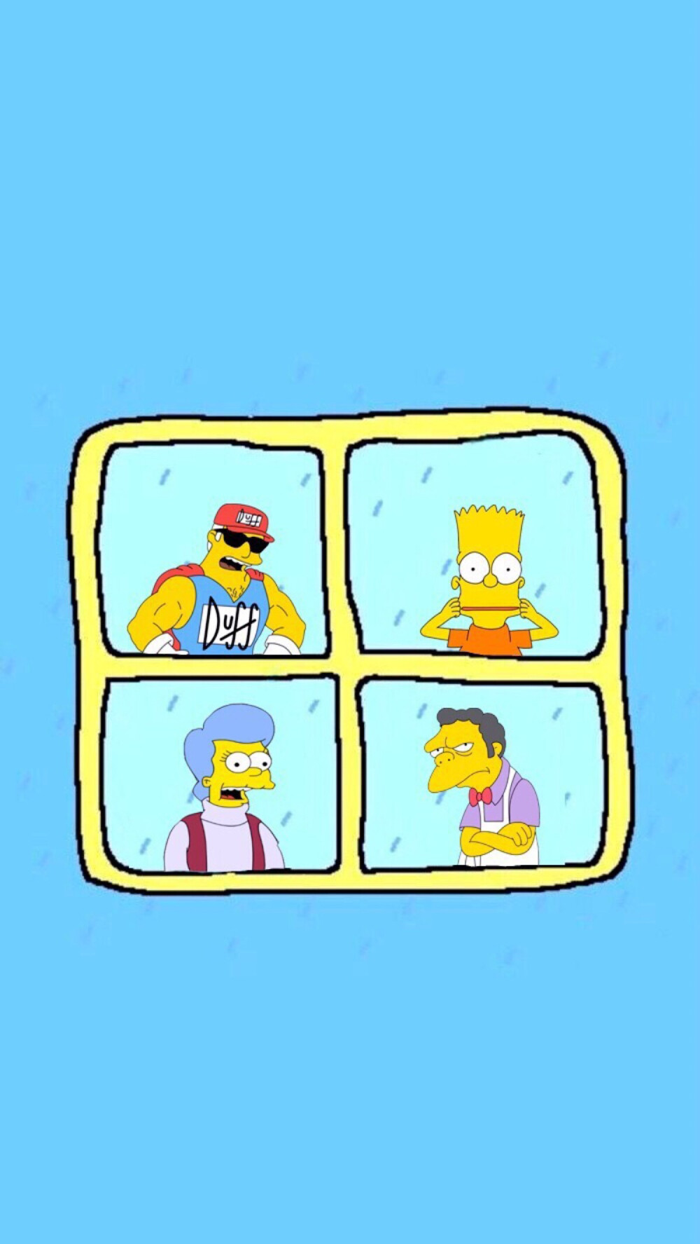 iPhone 壁纸 辛普森 Simpson