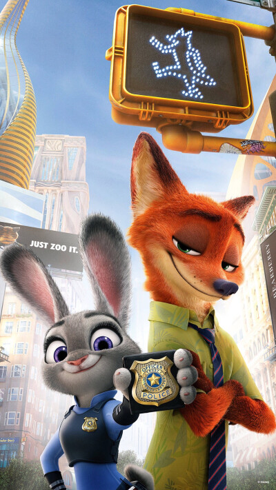 KS手机壁纸 疯狂动物城 zootopia