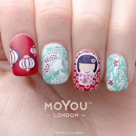 快看！Suki新板子要上天！OAsian Nail Art Stamping Plate Design, Suki Nails | MoYou
London#MoYou London#