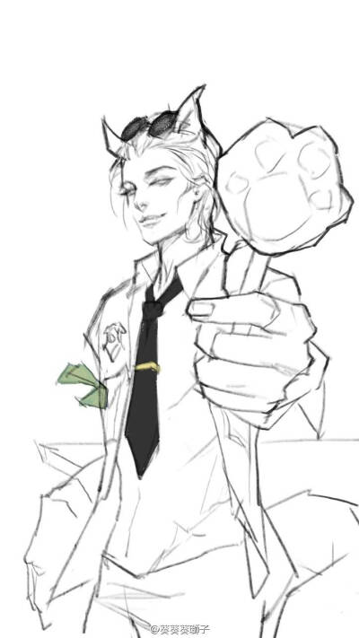 #疯狂的动物城##拟人#