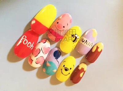 美甲卡通总动员