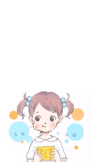 「壁纸」吃货女孩