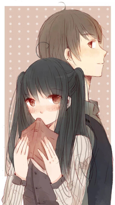 壁纸 恋爱小动作 侵删歉