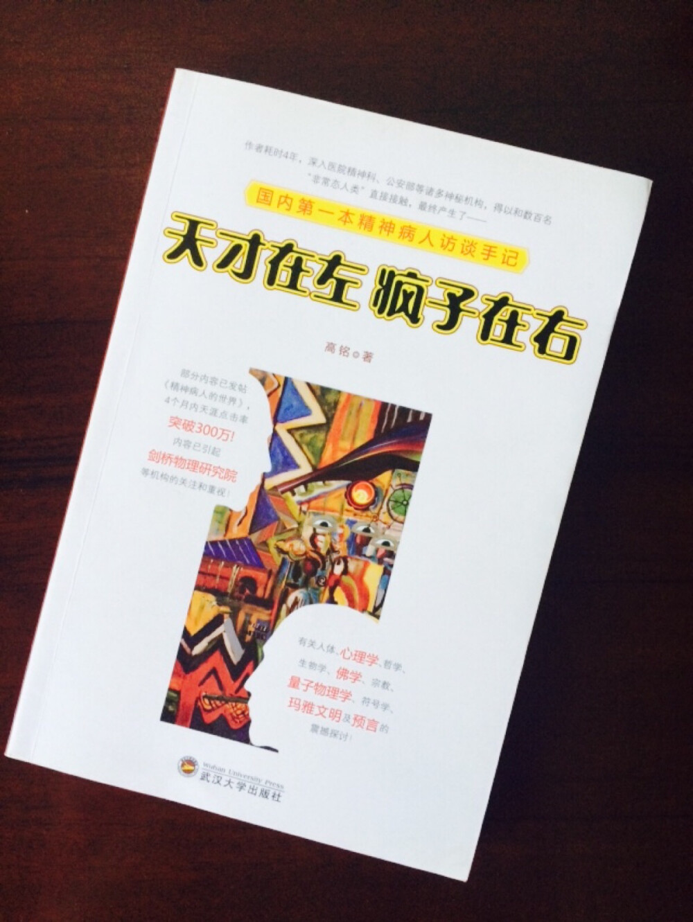 天才在左 瘋子在右| 天才和疯子有时只有一线之隔。里面的小故事新鲜有趣。被改编成了网剧，并不想看。