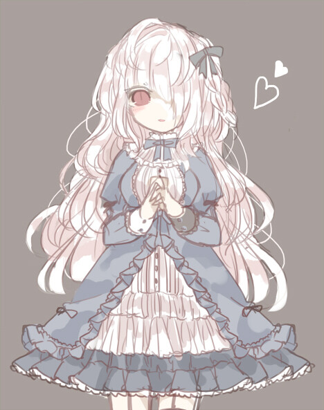 画师なななのか 动漫 插画 人物 萝莉 洋服 洛丽塔 洋装 Lolita 