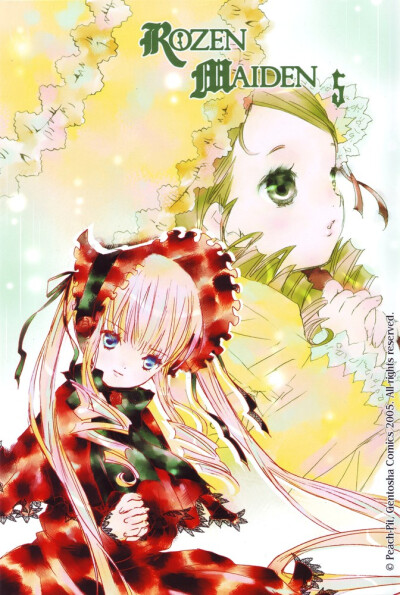 蔷薇少女薔薇少女ローゼンメイデン Rozen Maiden [薔薇少女系列的第二人偶 金糸雀/薔薇少女系列的第五人偶 真紅]