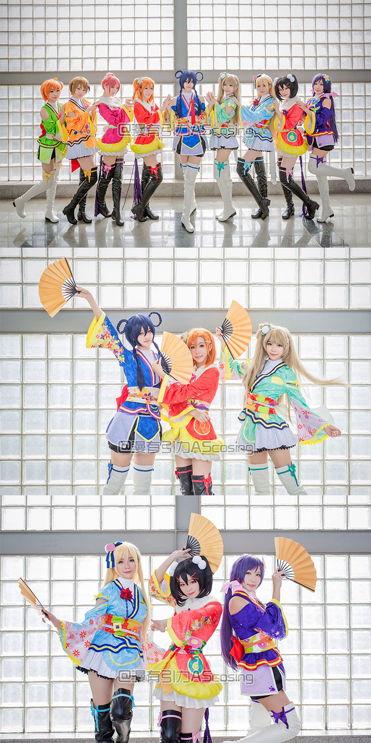 【美萌家】Lovelive!剧场版 海鸟果妮希姬绘凛花 cosplay女装全款