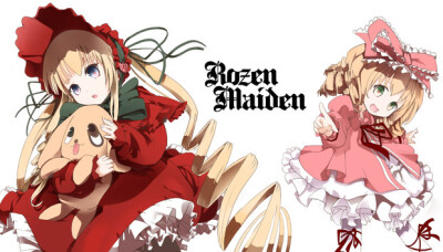 蔷薇少女薔薇少女ローゼンメイデン Rozen Maiden [薔薇少女系列的第五人偶 真紅/薔薇少女系列的第六人偶 雛莓/偵探庫庫]