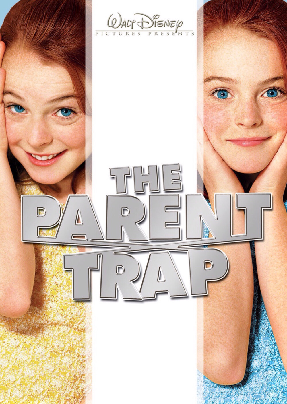 《天生一对》（The Parent Trap）1998年 美国 根据伊利奇·卡斯特纳《两个小洛特》改编，由南希·迈耶斯执导，林赛·罗韩、丹尼斯·奎德、娜塔莎·理查德森等主演。影片讲述了一对素未谋面的双胞胎姐妹安妮和荷莉，让自己离异的爸爸妈妈复合并全家人再次团聚在一起的故事。林赛·罗韩一人分饰双胞胎，演的特别好，而且她在里面的衣服很好看，搭的也很美，现在看已经长大了的她感觉像穿越了，不敢相信已经过了这么多年了