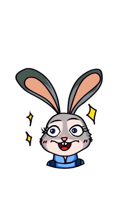 #疯狂动物城# #Zootopia# #Judy# 可爱饭绘壁纸