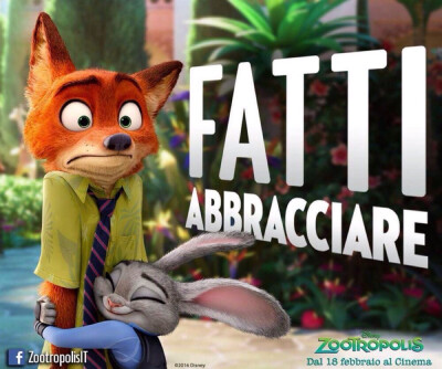 #疯狂动物城# #Zootopia# 官方宣传海报