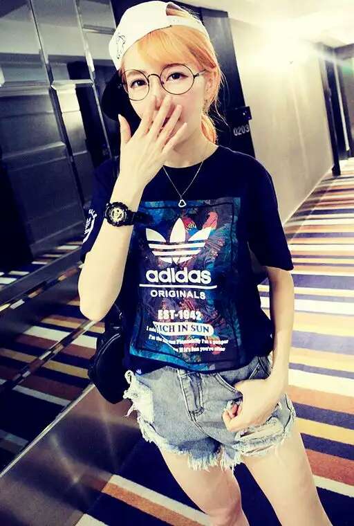 就是女汉纸，就是喜欢运动风