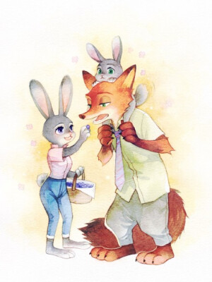 #Zootopia# 记一次踏青zootopia 疯狂动物城 兔子朱迪 狐狸尼克