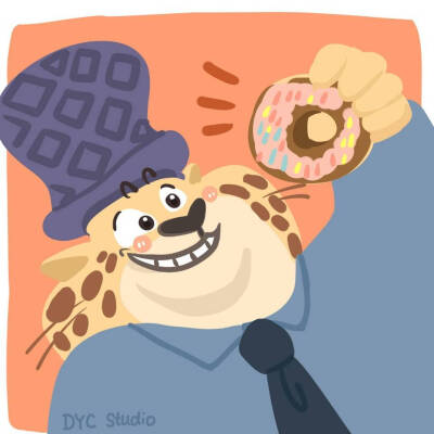 疯狂动物城，头像，萌萌哒，转自微博