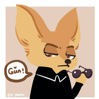 疯狂动物城，头像，萌萌哒，转自微博