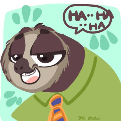 疯狂动物城，头像，萌萌哒，转自微博