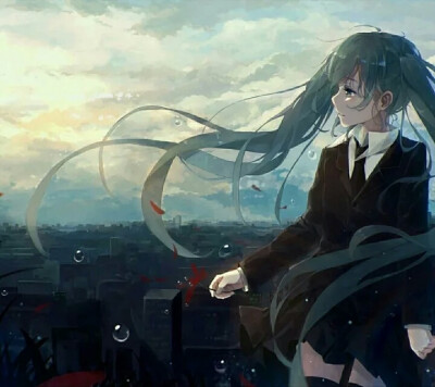 初音未来
深绿色