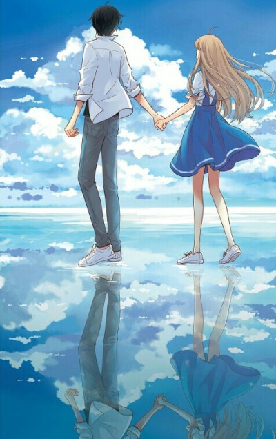 动漫二次元唯美壁纸/薄荷之夏，来源：QQ/公众号/动漫二次元