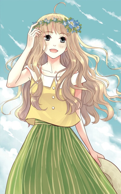 手机动漫二次元精美壁纸/薄荷之夏，来源：QQ/公众号/动漫二次元