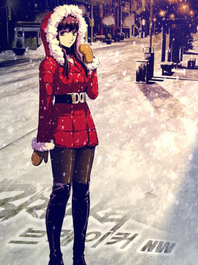 Tags: Anime, The Breaker : New Waves, Sera Kang, Mittens, Winter, Winter Outfit, Outdoors