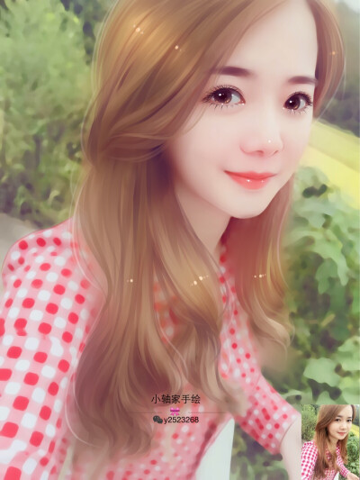 用心绘出最美的你