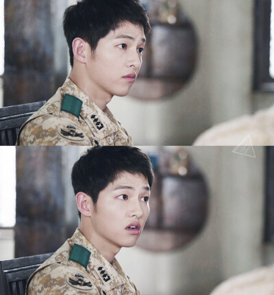  #太陽的后裔# #宋仲基# #宋慧喬# Descendants of the sun ? cr.logo Ep04 【1080p修圖】軍裝殺