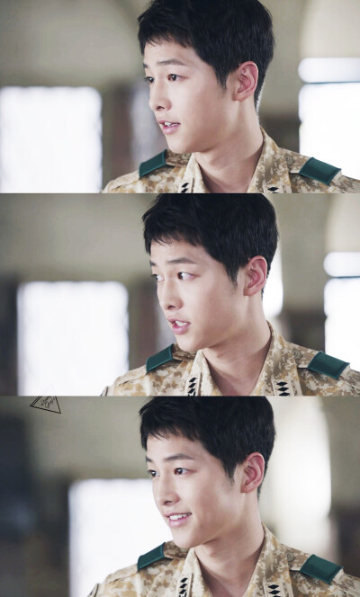  #太陽的后裔# #宋仲基# #宋慧喬# Descendants of the sun ? cr.logo Ep04 【1080p修圖】軍裝殺