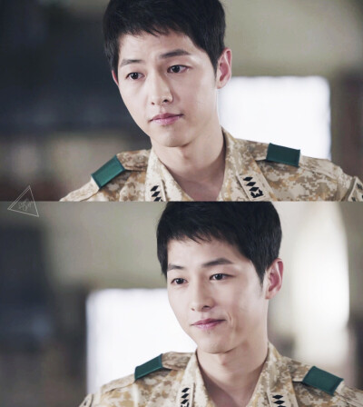  #太陽的后裔# #宋仲基# #宋慧喬# Descendants of the sun ? cr.logo Ep04 【1080p修圖】軍裝殺