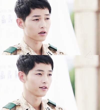  #太陽的后裔# #宋仲基# #宋慧喬# Descendants of the sun ? cr.logo Ep04 【1080p修圖】軍裝殺