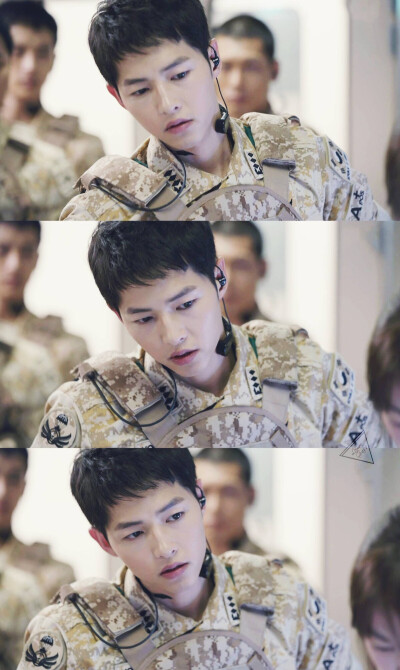  #太阳的后裔# #宋仲基# #宋慧乔# Descendants of the sun ♡ cr.logo Ep03【1080p修圖】“那就救活吧”