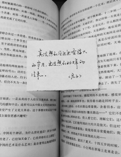 真没想到后边还有盛大的岁月，更没想到那样的结束。