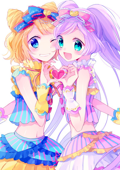 星光樂園 プリパラ [真中菈菈/南美莉]