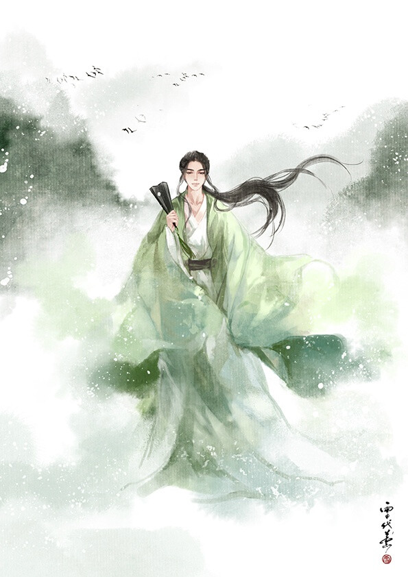 【早春】YIN [薄荷唯美古风拟人]{雪代薰画作} 点开中图