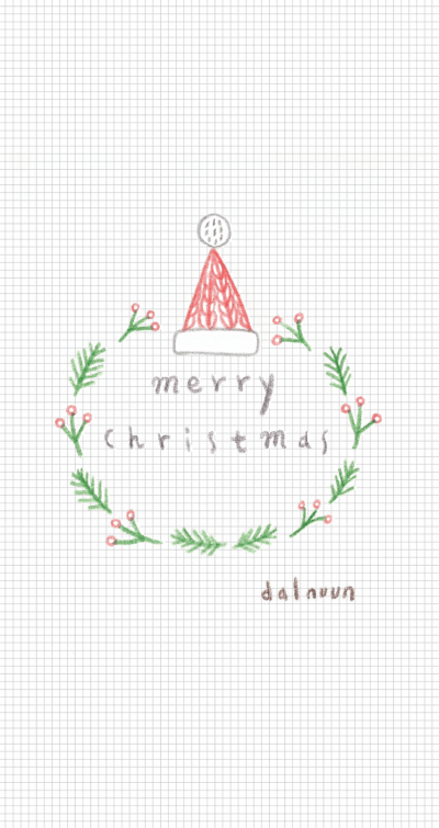 【MERRY CHRISTMAS】-圣诞节元素手机壁纸
